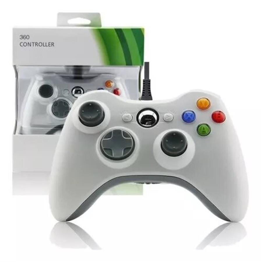 Joystick Xbox 360 compatible con cable